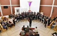 Zbor HNK Osijek u župnoj crkvi Uzvišenja sv. Križa
